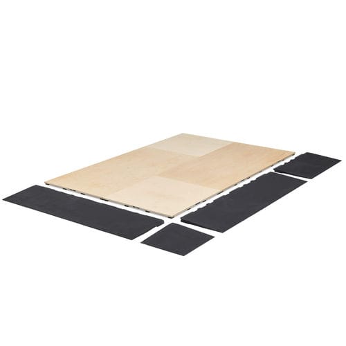 Rampe en caoutchouc - HARLEQUIN - pour plancher technique / portable