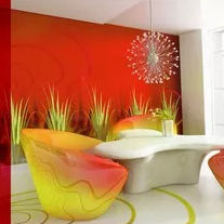 Revêtement mural pour intérieur - LECO - en tissu / en fibre de verre / texturé