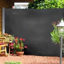 Paravent contemporain - VIEW AND WIND PROTECTION - LECO - en tissu / de jardin / mobile