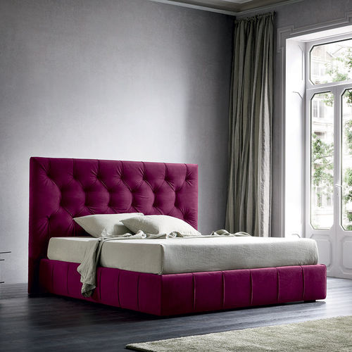 Lit double - HAMILTON - Felis s.r.l. unipersonale - simple / contemporain / tapissé