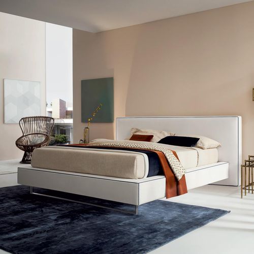 Lit double - BOLTON - Felis s.r.l. unipersonale - simple / contemporain / tapissé