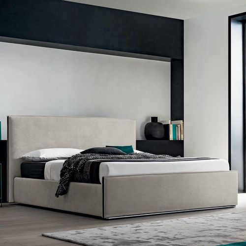 Lit double - MURPHY - Felis s.r.l. unipersonale - simple / contemporain / avec tête de lit