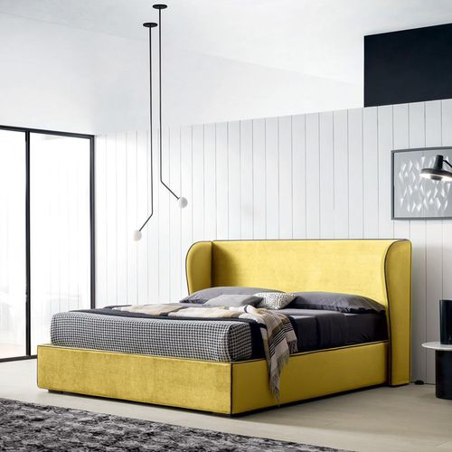 Lit double - PARIS - Felis s.r.l. unipersonale - simple / contemporain / avec tête de lit