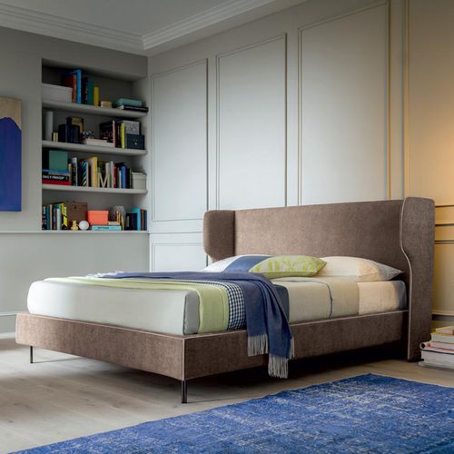 Lit double - SPENCER - Felis s.r.l. unipersonale - simple / contemporain / avec tête de lit