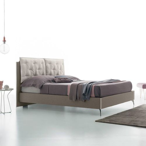 Lit double - AFFLECK - Felis s.r.l. unipersonale - simple / contemporain / avec tête de lit