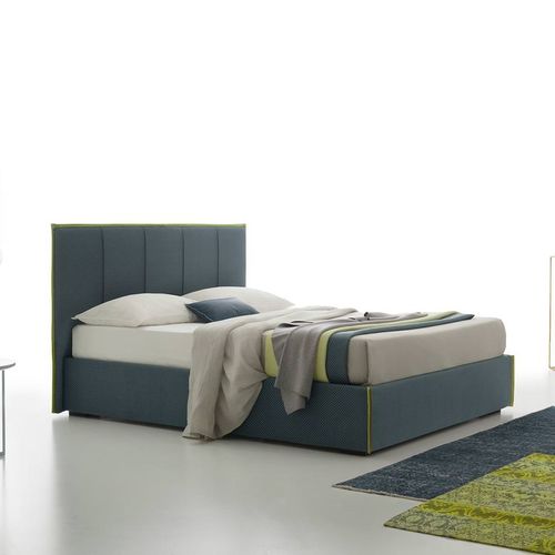 Lit double - TIM-B - Felis s.r.l. unipersonale - simple / contemporain / tapissé