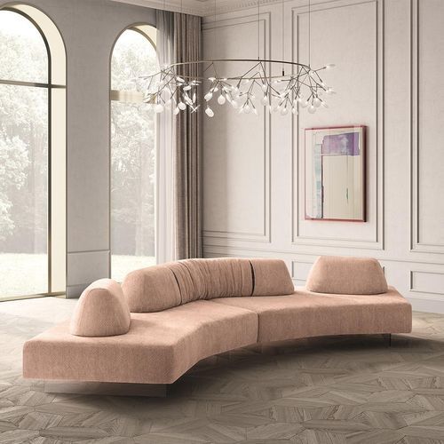 Canapé modulable - GRAVITY - Felis s.r.l. unipersonale - contemporain / en tissu / blanc