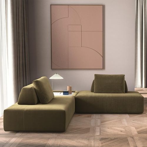 Canapé modulable - PLATFORM - Felis s.r.l. unipersonale - d'angle / contemporain / en tissu