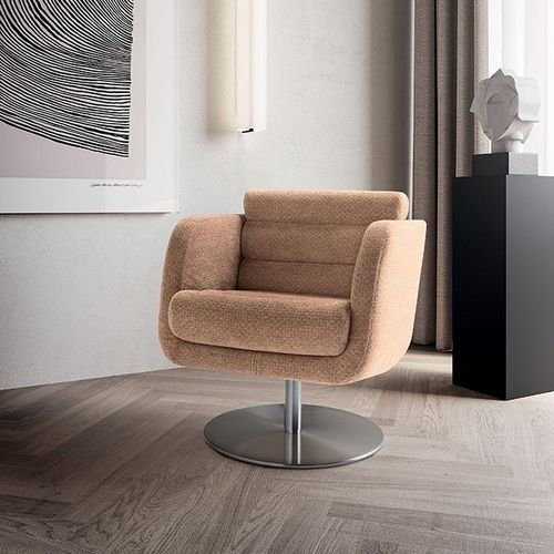 Fauteuil contemporain - TUBES - Felis s.r.l. unipersonale - en tissu / en bois massif / en pin