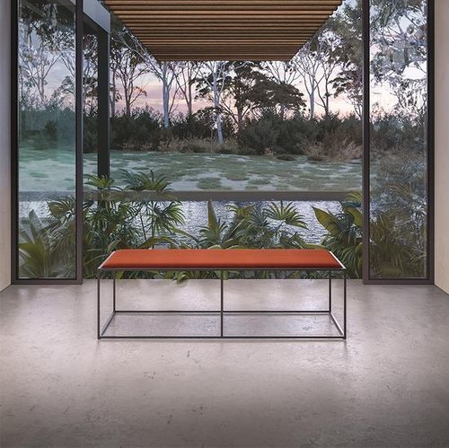 Banc contemporain - NEMESI - Felis s.r.l. unipersonale - en tissu / sans dossier / sans accoudoirs