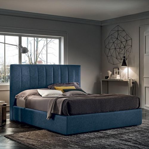 Lit double - CLYDE - Felis s.r.l. unipersonale - simple / contemporain / avec tête de lit