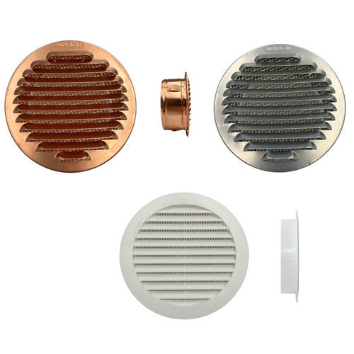 Grille de ventilation aluminium - F.lli Padovan - en cuivre / en plastique / en PVC