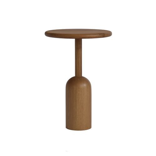 Table d'appoint contemporaine - ARKIN - take me HOME. - en bois massif / en chêne / avec piètement en bois