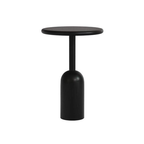 Table d'appoint design scandinave - ARKIN - take me HOME. - en hêtre / avec piètement en hêtre / ronde