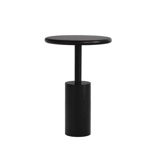 Table d'appoint contemporaine - FABER - take me HOME. - en bois massif / en hêtre / ronde