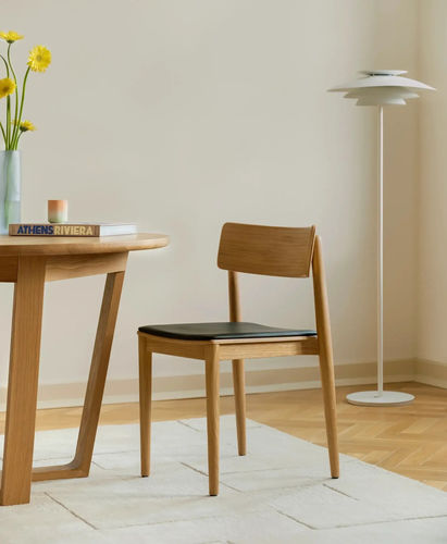 Chaise de salle à manger de style scandinave - DANTE - take me HOME. - d'intérieur / en chêne / en contreplaqué