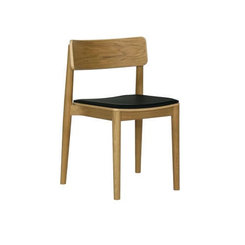 Chaise de salle à manger de style scandinave - DANTE - take me HOME. - d'intérieur / en placage de bois / en chêne