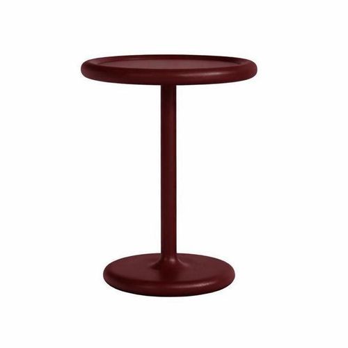 Table d'appoint contemporaine - BONBON - take me HOME. - en hêtre / avec piètement en acier thermolaqué / ronde