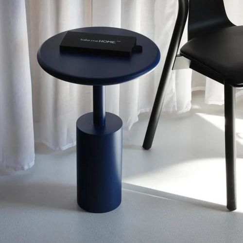 Table d'appoint contemporaine - FABER - take me HOME. - en bois massif / en hêtre / avec piètement en hêtre