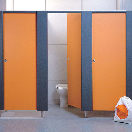 Cabine sanitaire en inox - CANTO - Washroom Washroom Limited - MDF / stratifiée / pour WC
