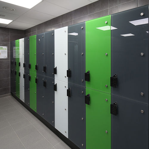 Casier vestiaire en verre - ILOCKER - Washroom Washroom Limited - à code / pour établissement public / sécurisé