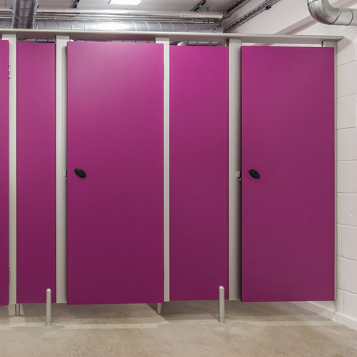 Cabine sanitaire en inox - MEZZO - Washroom Washroom Limited - en aluminium / pour WC / pour établissement public