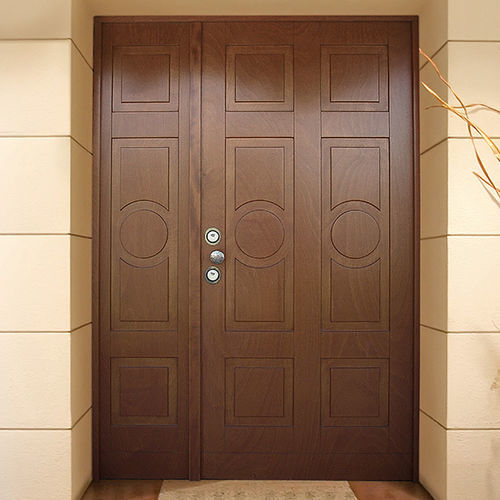Porte d'entrée - Perseo 3T - SILVELOX GROUP SPA - en bois / battante / contemporaine