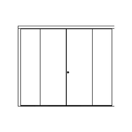 Porte d'entrée - Flat - SILVELOX GROUP SPA - en chêne / en mélèze / battante