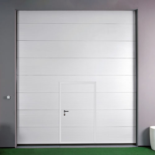 Porte industrielle sectionnelle - SM Series - SILVELOX GROUP SPA - en acier galvanisé / automatique / de sécurité