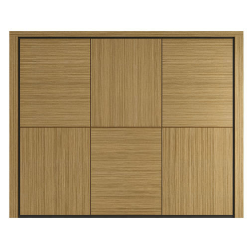 Porte de garage sectionnelle - SECURLAP TEX - SILVELOX GROUP SPA - en bois / en contreplaqué / automatique