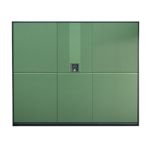 Porte de garage sectionnelle - SECURLAP ONDUL&Egrave; - SILVELOX GROUP SPA - en bois / en contreplaqué / automatique