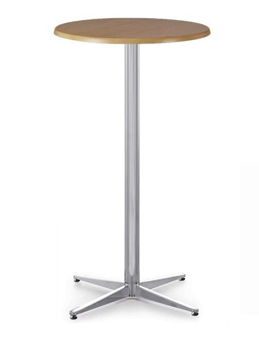 Table mange-debout contemporaine - PITCH - Frovi - en acier inoxydable / circulaire / pour établissement public
