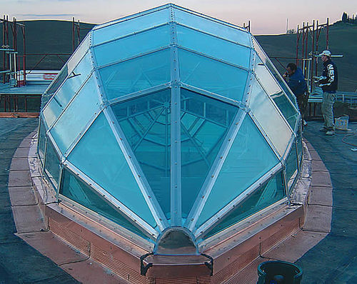 Dôme pour éclairage naturel pour toiture-terrasse - DISCOTECA ESSENZA - LF ITALY
