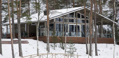 Maison préfabriquée - POLAR 114 - Polar Life Haus - écologique / contemporaine / avec terrasse