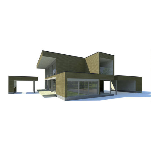 Maison préfabriquée - PLUSHOUSE A 205 - Polar Life Haus - écologique / contemporaine / à 2 étages