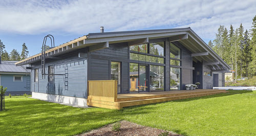 Maison préfabriquée - POLAR 152B - Polar Life Haus - écologique / contemporaine / avec terrasse