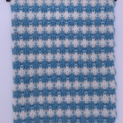 Bordure de tissu pour la décoration intérieure - TURRET STITCH WITH LUREX - ARTIGIANI DEL CASHMERE - pour couverture / pour plaid / personnalisable