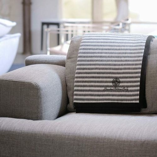 Couverture en cachemire - T27/SUTR103/020 - ARTIGIANI DEL CASHMERE - Fabriquée en Italie