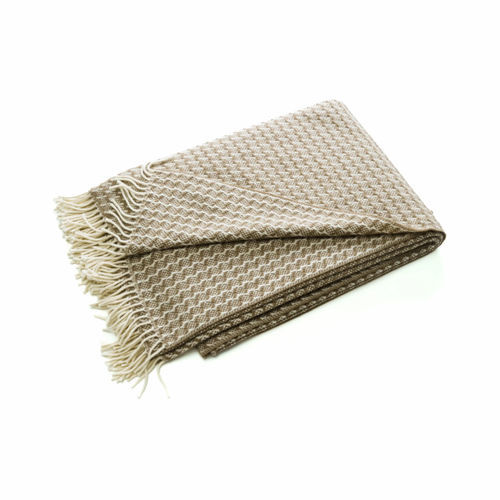 Couverture en cachemire - JAC/STYLE02/004 - ARTIGIANI DEL CASHMERE - Fabriquée en Italie