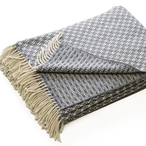 Couverture en cachemire - JAC/STYLE05/003 - ARTIGIANI DEL CASHMERE - Fabriquée en Italie