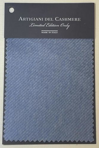 Tissu pour la décoration intérieure - AZURE - ARTIGIANI DEL CASHMERE - pour couverture / pour plaid / uni
