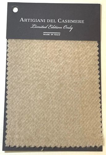 Tissu pour plaid - DUNE - ARTIGIANI DEL CASHMERE - pour couverture / uni / en cachemire