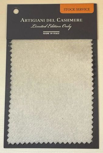 Tissu pour la décoration intérieure - NATURAL - ARTIGIANI DEL CASHMERE - pour couverture / pour plaid / uni