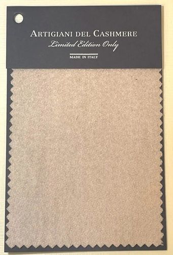Tissu pour plaid - PARMA - ARTIGIANI DEL CASHMERE - pour couverture / pour la décoration intérieure / uni