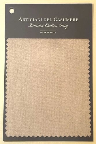 Tissu pour plaid - SILVER IRIS - ARTIGIANI DEL CASHMERE - pour couverture / pour la décoration intérieure / uni