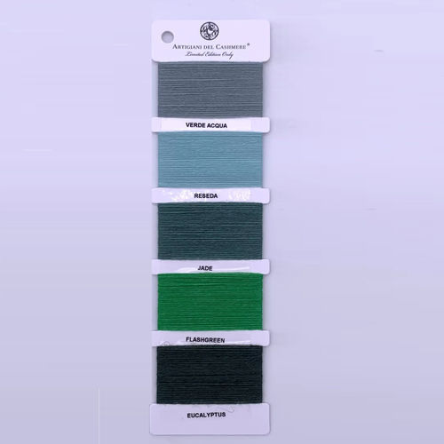 Tissu pour plaid - GREEN YARNS - ARTIGIANI DEL CASHMERE - pour couverture / pour la décoration intérieure / uni