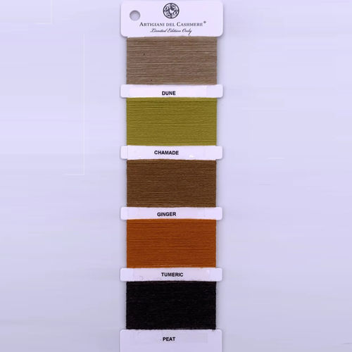 Tissu pour plaid - BROWN YARNS - ARTIGIANI DEL CASHMERE - pour couverture / pour la décoration intérieure / uni