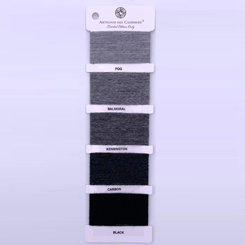 Tissu pour plaid - GREY YARNS - ARTIGIANI DEL CASHMERE - pour couverture / pour la décoration intérieure / uni