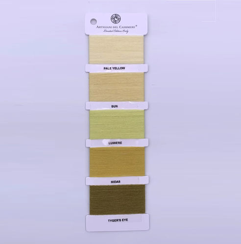 Tissu pour plaid - YELLOW YARNS - ARTIGIANI DEL CASHMERE - pour couverture / pour la décoration intérieure / uni