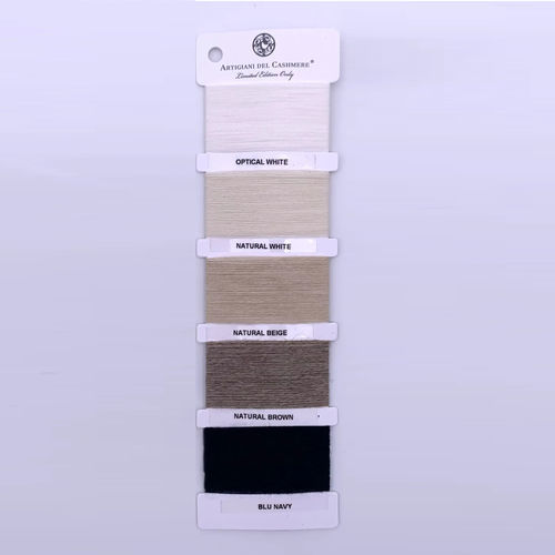 Tissu pour plaid - NATURAL YARN - ARTIGIANI DEL CASHMERE - pour couverture / pour la décoration intérieure / uni